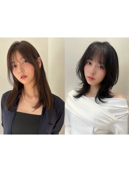 クセや骨格、毛流れを意識したカットでばっちり似合わせる！お顔周りのカットが得意なスタッフにお任せ◎