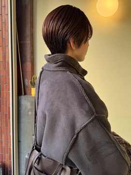 〈浅草 半個室〉ショート×オレンジブラウン