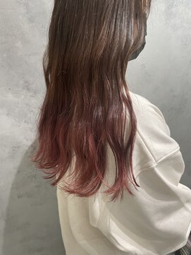 フォルテ 島田店 ナチュラルベース×裾カラー