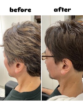 ヘアーアンドグルーミング ヨシザワインク(HAIR&GROOMING YOSHIZAWA Inc.) カジュアル/アップバング/カラーリング/白髪染め/ビジネス