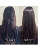 モンド ヘアクリエーション 西田店(monde hair creation)&nbsp;【monde】before × after × 髪質改善