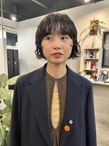 ドッグスター(dog star)&nbsp;ボブパーマニュアンスパーマくせ毛風パーマ登戸向ヶ丘遊園