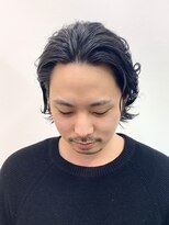 メゾン 吉祥寺北口(MAISON) オールバック × ナチュラルウェーブミディアム