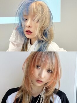Null HCデザインカラー/ブリーチデザインカラー/ケアブリーチカラー【6/3～（予定）】の写真/ハイクオリティなカット似合わせデザインカラー/ブリーチカラー高い技術をもつ実力派[ルーツカラー/ウルフ]