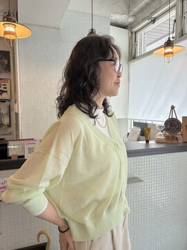 ティティーサッポロ(tity sapporo) ミディアムレイヤーパーマ