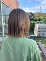 ビアージュ(Viage)&nbsp;#グレージュ #ベージュ #ミルクティー #全頭ブリーチ #ぱっつん