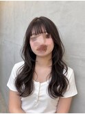 【抜け感ふんわりレイヤー × 透明感グレージュ】Zina MOE