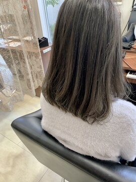 アフロートpd+ KOBE(AFLOATpd+) お客様フォト。ブルージュカラー☆