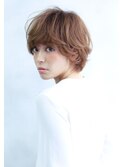 30代40代50代に人気！根元ふんわりパーマ/グレージュボブ