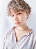 ブランジュベージュ×耳かけ小顔ショート＊fukuda