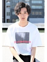 メンズフィール 南森町(MENS FEEL)&nbsp;マッシュウルフ☆ソフトツイストスパイラルパーマコンマヘア