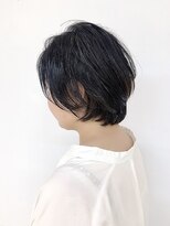 クオリス 上板橋店(QUALIS) 30代★耳かけ/くびれ/黒髪ボブ/レイヤーカット/ひし形ボブ