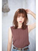 【shellbear 銀座】大人カジュアル外ハネミディアム