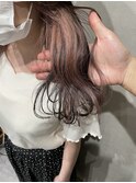 インナーくすみピンク