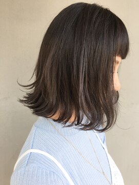 ザワン(the one .) 【the one.】ナチュラルハイライトのボブ -HIROMI-