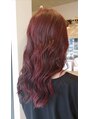 アースコアフュールボーテ 羽生店(EARTH coiffure beaute)&nbsp;ブリーチ履歴なし。beforeはミルクチョコくらいのベージュ。