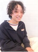 クセ毛風ショート