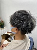 ツイストパーマ＆メッシュ