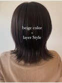 レイヤー×beige