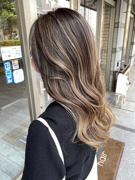 ミニム ヘアー(minim hair) 【minim×日比】バレイヤージュハイライト