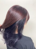 バブルス 久米川店(BUBBLES)&nbsp;ピンク×ブルー＊ツートーンカラー