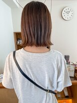 リント(lint)&nbsp;切りっぱなしボブ