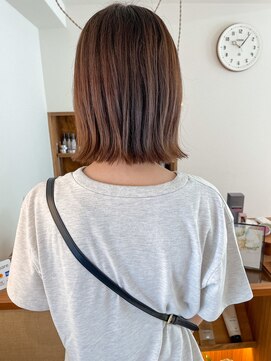 リント(lint) 切りっぱなしボブ