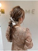 ゆるふわヘアアレンジ