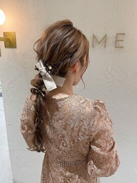 フレーム ヘア ルーム 天王寺駅前店(FRAME hair room) ゆるふわヘアアレンジ