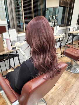 グランシュ 青葉台店(GranCieux) ベリーピンク×ガーリーロング☆