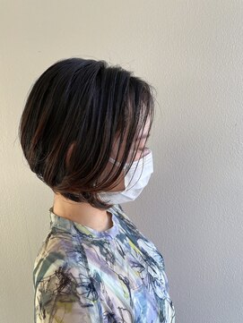 ゴットフロー(GOTTO FLOW) 前下がりハンサムショート