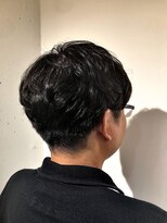ヘアーポケット 恵比寿(hair pocket)&nbsp;艶パーマヘア/恵比寿/髪質改善/トステア/メンズ/理容室/バーバー