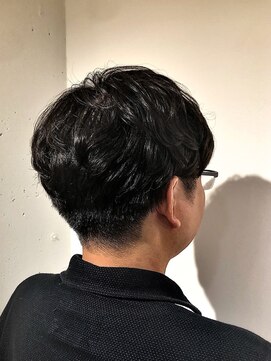 ヘアーポケット 恵比寿(hair pocket) 艶パーマヘア/恵比寿/髪質改善/トステア/メンズ/理容室/バーバー