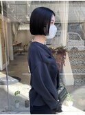 ミニボブ×黒髪（お客様スタイル）