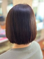 アークスヘアー&nbsp;べージュアッシュ髪質改善カラーナチュラルボブ透明感小顔