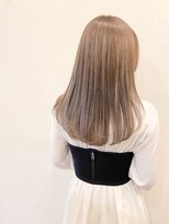 ベル(VELU)&nbsp;ロングスタイル　ミルクティーベージュ