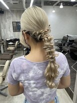 リノート バイ エゴル 名古屋(LINOET by ENGOL)&nbsp;【LINOET名古屋】手島カミラ　編み下ろしアレンジ