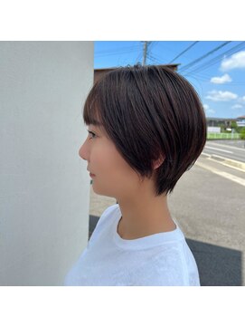 アウラヘアーサロン(aura hair salon) 丸みショート