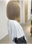 ブロンドベージュ/ボブ