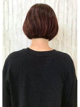 アンジュ 大豆島店(ange) ミニボブ　レッド[20代30代40代50代60代]