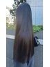 【顔まわりの癖毛対策】前髪カット+前髪ストレート￥8800 大阪梅田