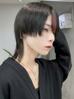 中性メンズ  王道マッシュウルフ