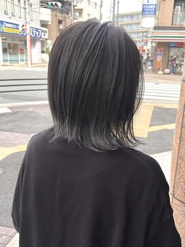 インスヘアー 明石(INCE HAIR) ☆暗髪アッシュグレー