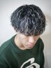 【緒方、高峰指名】メンズカット＋メッシュ＋パーマ