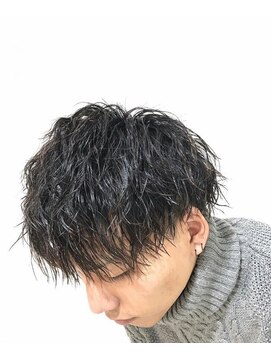 ヘアーデザイン ディードット ウル(D. ulu) マッシュ×ツイスト＝色気男子