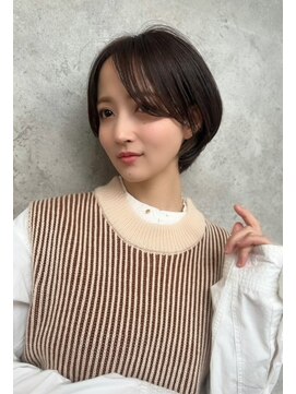 アンバー 池袋(amber) ハイトーンカラー/ブリーチ/前髪/ハンサムショート[池袋駅]