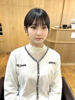 ロジエ(ROSIER) ひし形コンパクト丸みショート×前髪あり 20代30代