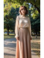 ラクヘアー 六本松店(rak hair) ゆるふわボブ