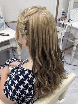 ヘアセットアリエス(aries) 編み込み