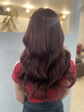 グランディールヘアデザイン(grandir hairdesign) レッドブラウン!-Yurika-